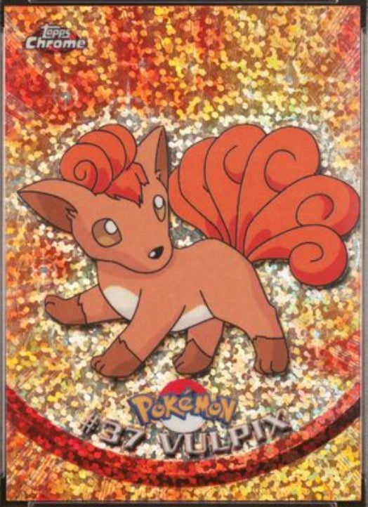Topps Chrome Series 1 Vulpix #37